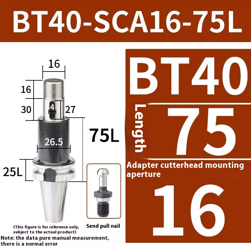 2094-Saw blade shank side and face milling shank BT40-SCA22/SCA27/SCA32SCA40-90/120/150 Shandong Denso Pricision Tools Co.,Ltd.